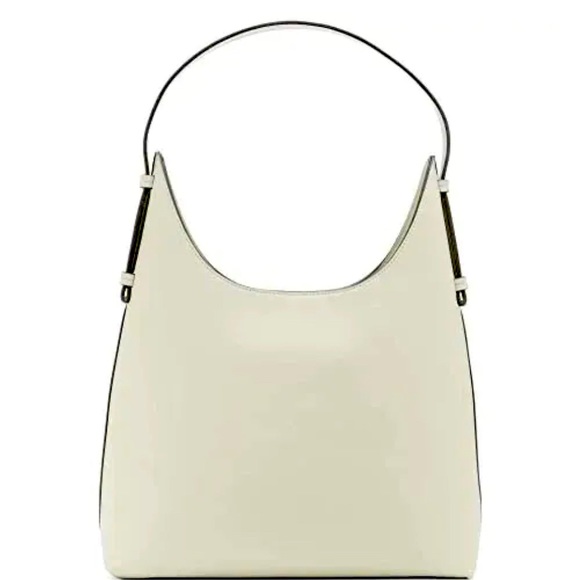 Calvin Klein Zina Triple Compartment Hobo Shoulder Handbag Pelican NWT - Picture 2 of 6